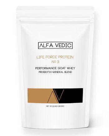 LIFE FORCE PROTEIN NO. 3 – PERFORMANCE GOAT WHEY - 16 oz/454 grams
